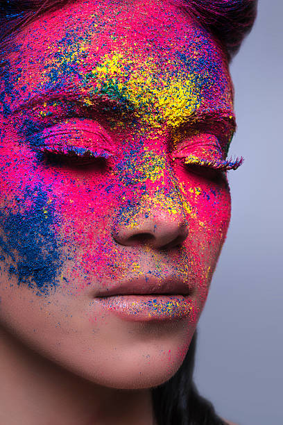 istock colorful woman with makeup 496596519