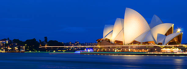 opera house, sydney, austrália - sydney opera house - fotografias e filmes do acervo