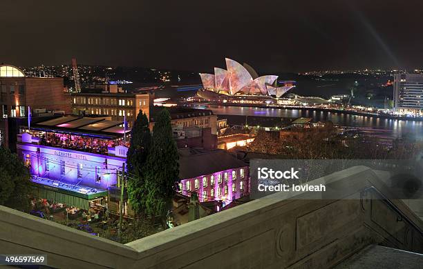 Foto de Sydney Harbour Bridge E O The Rocks Por Diária e mais fotos de stock de Arquitetura - Arquitetura, Atividade Recreativa, Austrália