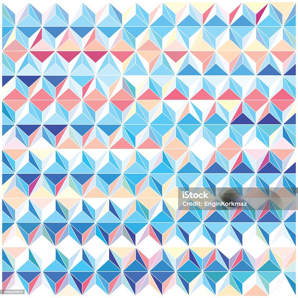 Triangular Patterned Ma Long Modern Triangular Pattern Stock Illustration - Download Image Now ...