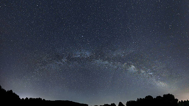 istock Milky Way galaxy beautiful night sky 496606484