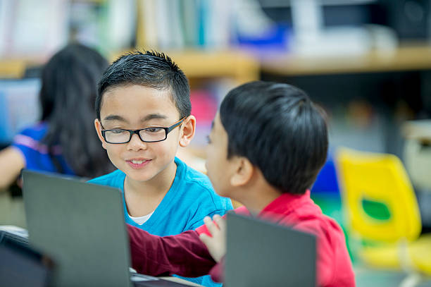 istock Children Looking at Things on the Internet 496607390