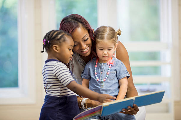 Reading Books Rogether in Preschool