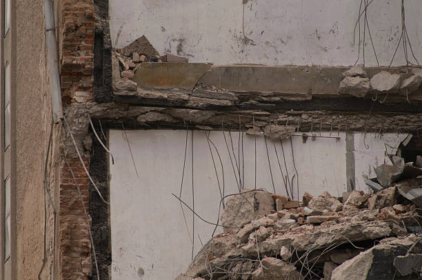 istock Demolition of buildings in urban 496609596
