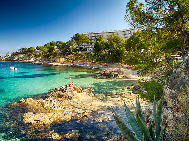 istock Boats and blue sea, Calvia - Majorca 496617059