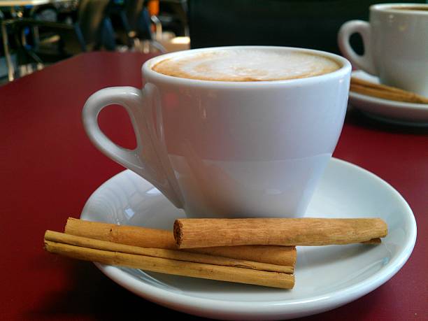 Cappuccino. Cup of Cappuccino Coffee