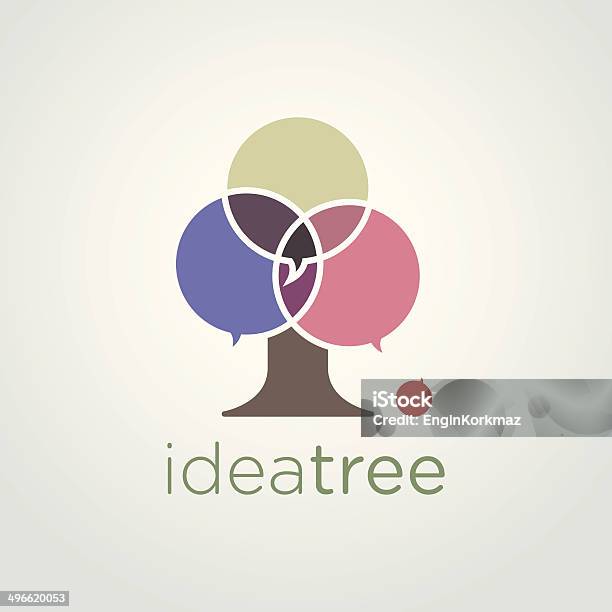 Idea Tree Example Idea Tree Stock Illustration - Download Image Now - Abstract ...