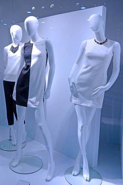 istock Mannequins in the blue light 496620613