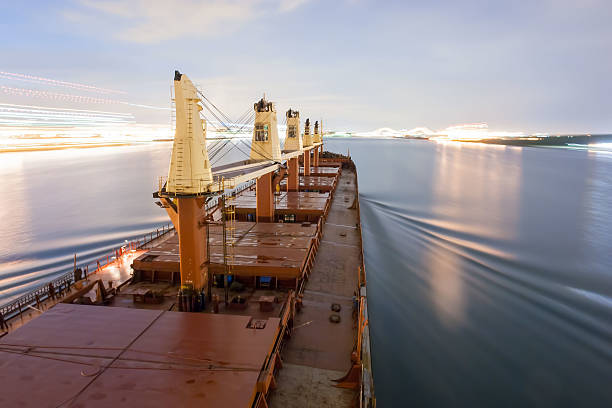 Schiff Segeln Detroit Kanal in den Usa – Foto