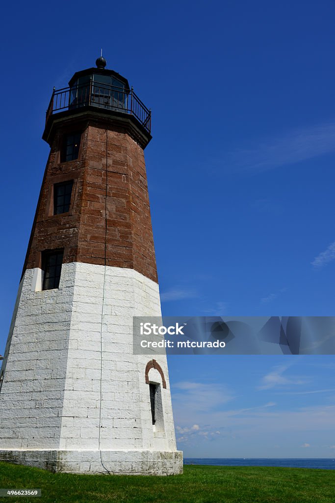 ポイントジュディット灯台ナラガンセット、RI ,米国 - アメリカ合衆国のロイヤリティフリーストックフォト