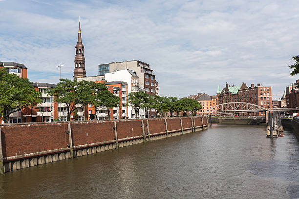 istock Historic Speicherstadt district 496627778