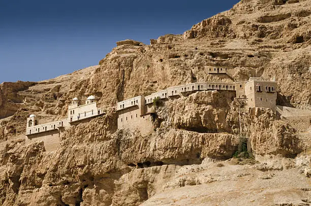 The greek monastery in Jericho, Palestine