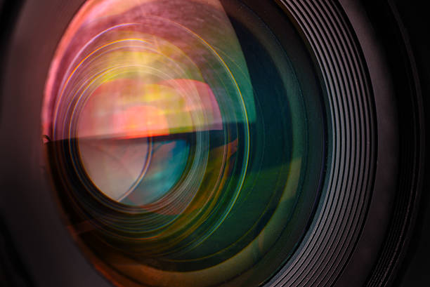 istock Photo camera wide lens front glass 496629890