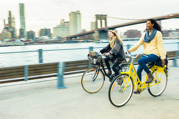 istock Cycling in Brooklyn Bridge Park 496630378