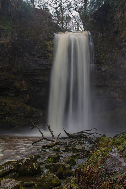istock Sgwd Henrhyd waterfall. Highest waterfall in South Wales, UK win 496631046