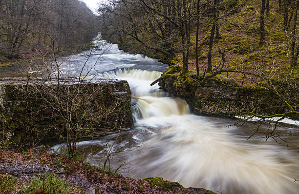 istock Sgwd y Bedol waterfall. River Nedd Fechan South Wales 496631232
