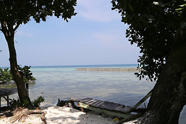 Tropical Beach Tidung Island, Indonesia.