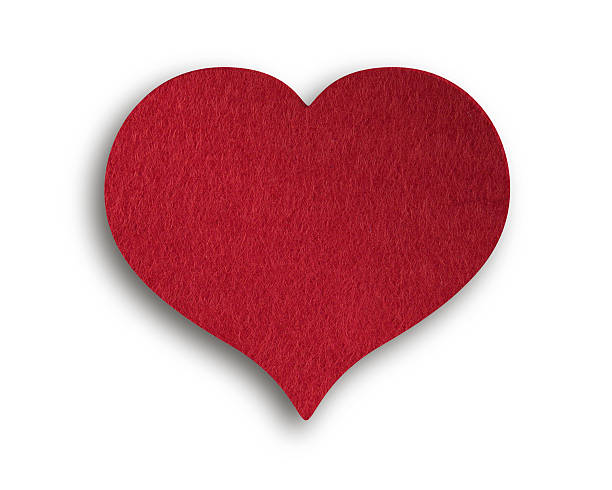 istock Heart of felt 496637728