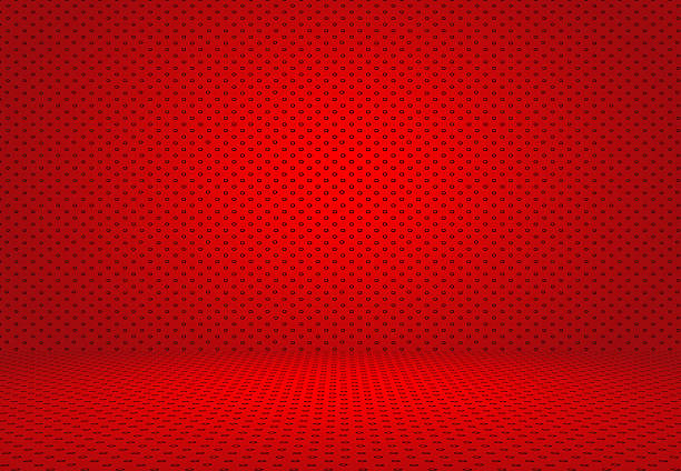 istock Abstract Red Polka dots background Christmas Valentines layout d 496639602