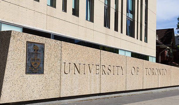 University of Toronto Sign stock photo