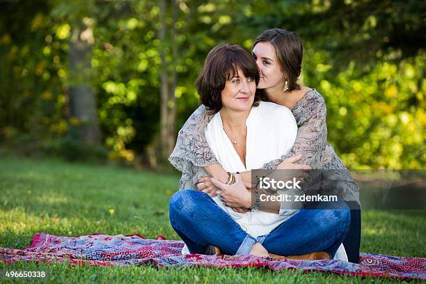 Mother And Daughter Stock Photo - Download Image Now - 20-29 Years, 2015, 40-49 Years