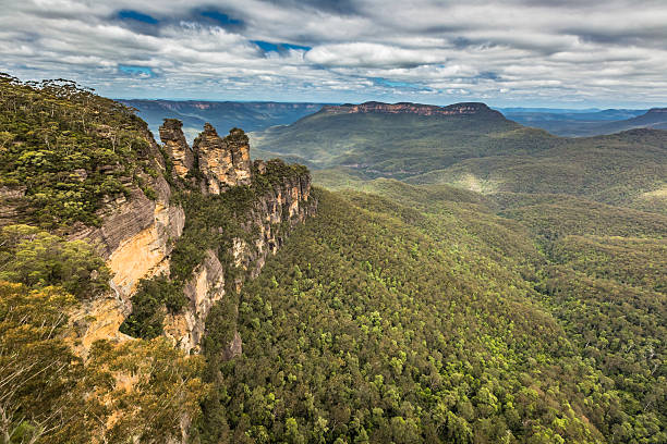 istock The famous Three Sisters rock formation in the Blue Mountains 496650510