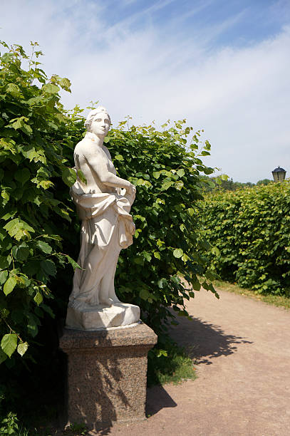 istock Marble sculpture in the park 496650959