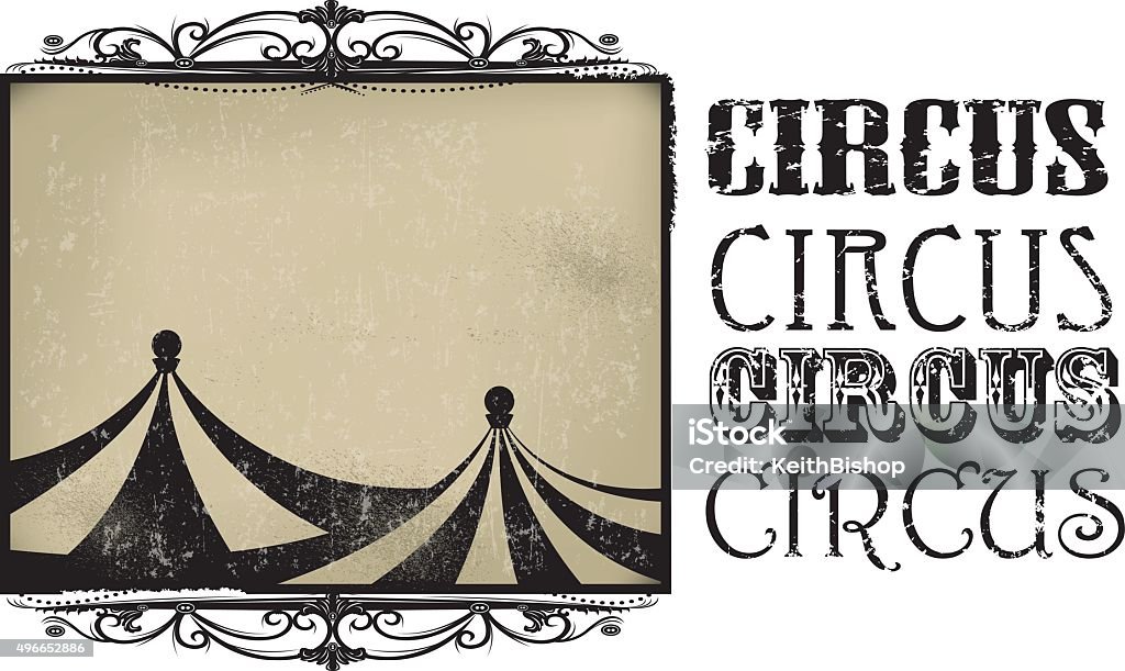 Circus Background, Big Top Circus Background, Big Top illustrations with four type styles. Check out my "Big Top Circus" light box for more. Circus stock vector