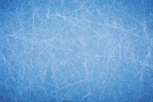 pista de patinagem no gelo textura - ice hockey ice ice skating sport imagens e fotografias de stock