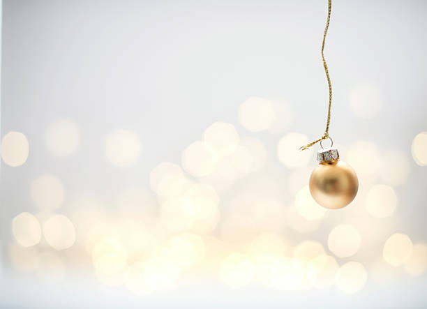 istock Golden Christmas Bauble 496656382