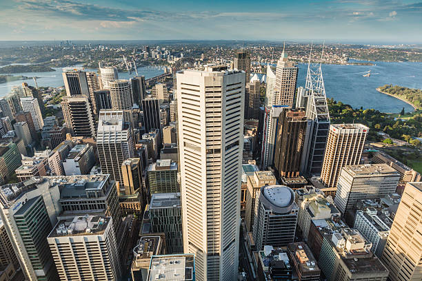 istock Aerial view from Sydney Tower in Sydney Australia 496658054