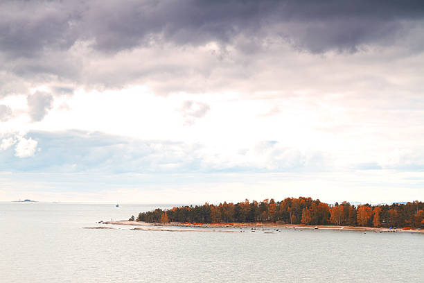 istock Island Helsinki in autumn 496661553