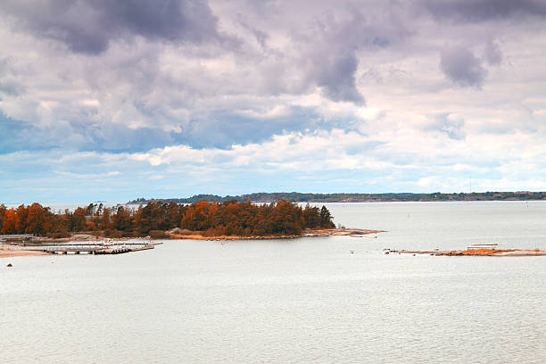istock Island Helsinki in autumn 496661869