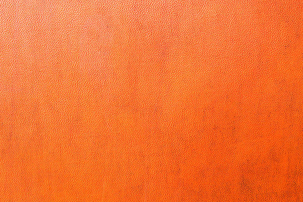 istock backgrounds of orange leather texture 496663195