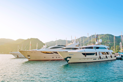 Marine parking of boats and yachts in Turkey