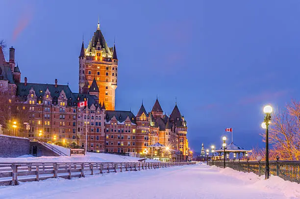 Photo of Chateau Frontenac at Night