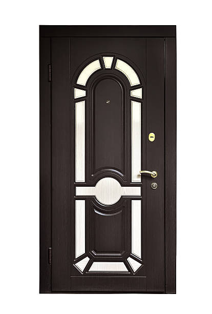 istock brown wooden door 496664409