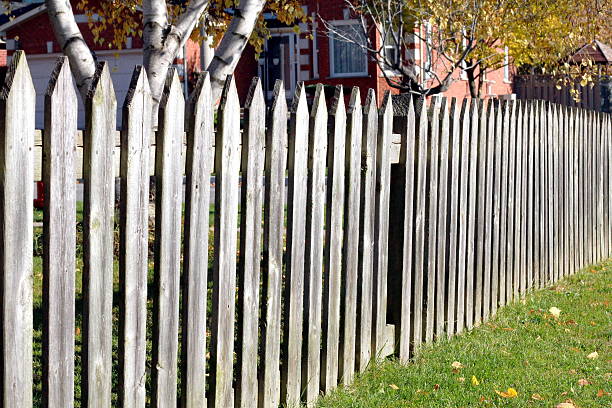 istock Wood Fencing 496664709