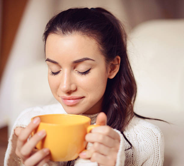 istock young woman in Home Interior 496664730