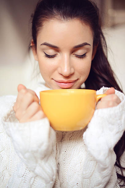 istock young woman in Home Interior 496664848