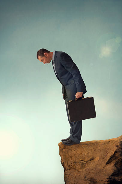istock businessman on the brink 496665087