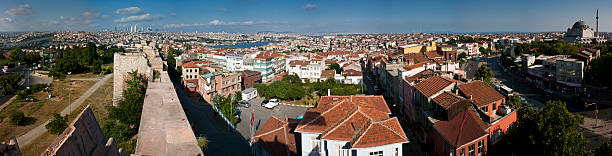 istock Wide panorama of Istanbul 496665139