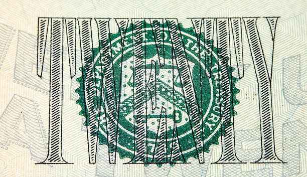 istock twenty us Dollar bill, super macro, close up photo 496665791