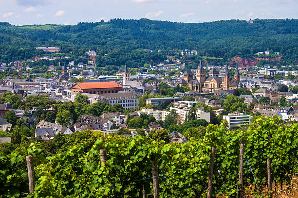 Aerial view of Trier, Germany