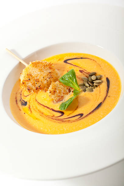 istock Cream of Pumpkin Soup 496666477