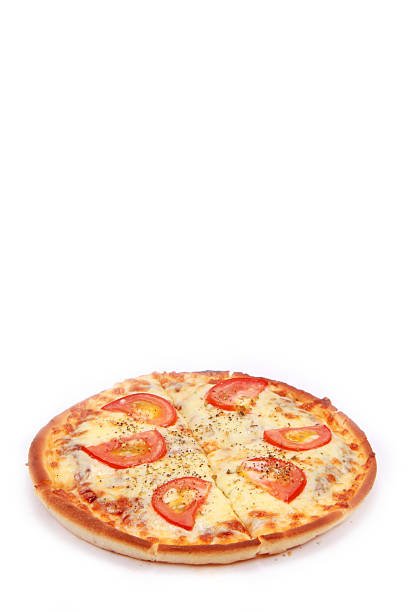 istock Pizza & Margarita Pizza & Cheese and tomato Pizza & Isolated 496667425