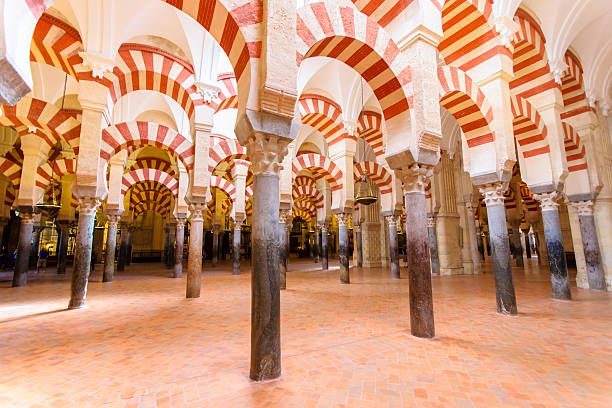 istock Arches and incredible architecture inside the Mezquita (the Great Mosque 496668991