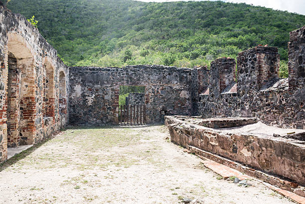 Boiler Room Ruins at Annaberg Sugarmill on St John's Island
