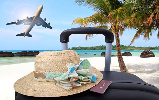 istock Suitcase, Vacations, Luggage concept travel 496676934