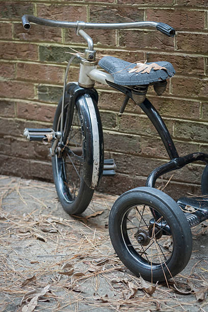 istock Vintage child tricycle 496679836